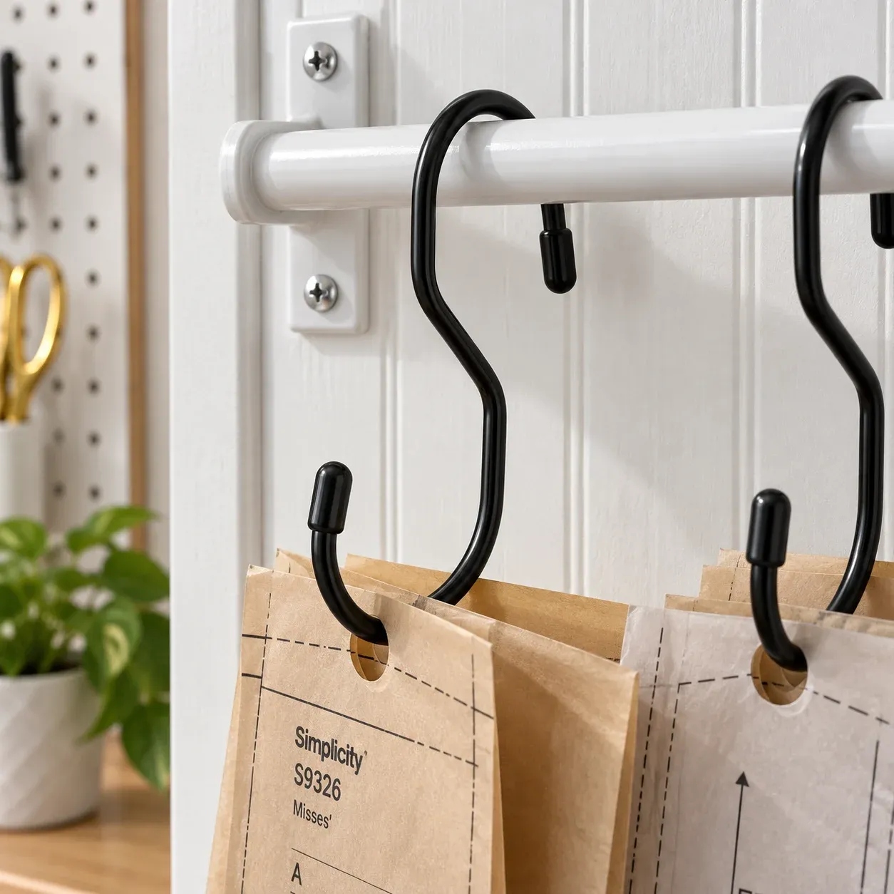 Hattie Pattern Hooks construction detail