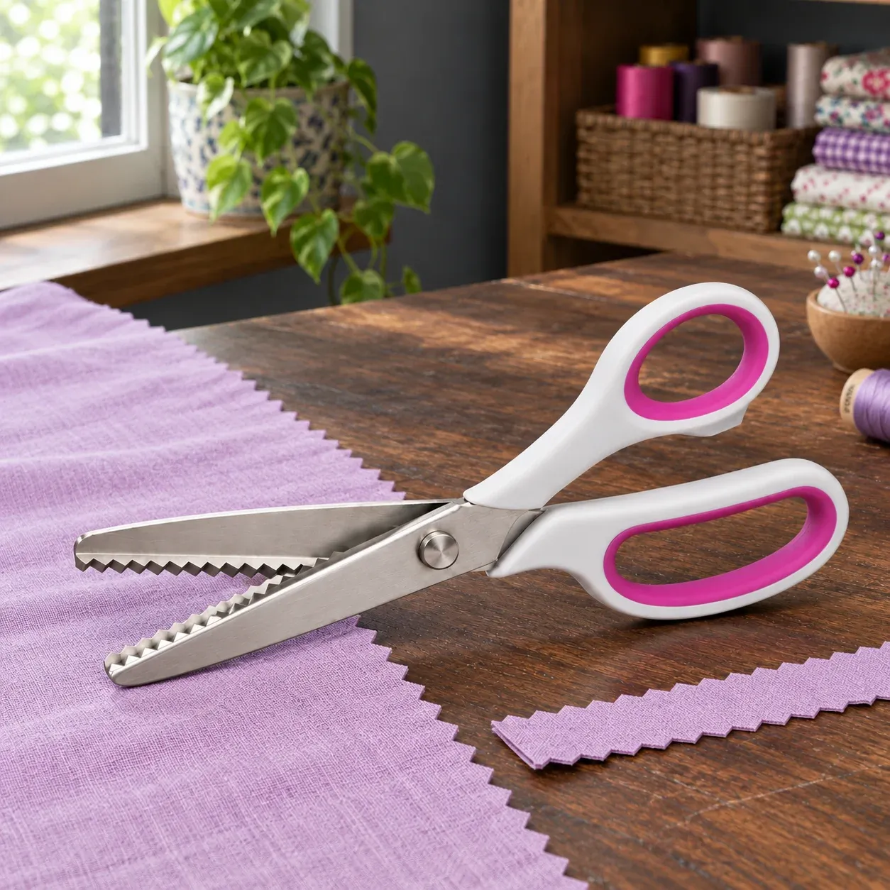 Rosalba Pinking Shears — use
